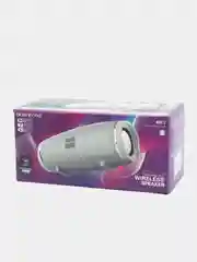 Серый портативная колонка Borofone BR3 Rich Sound Bluetooth