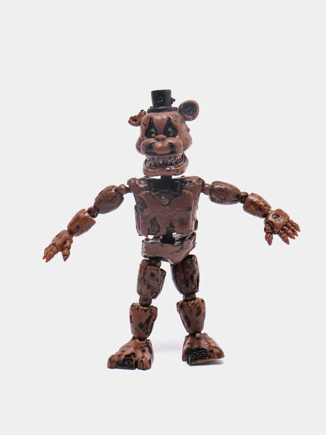 Коричневый аниматроник Five Nights at Freddys разборный, с подсветкой, 1 штука