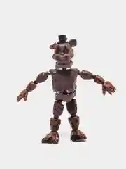 Коричневый аниматроник Five Nights at Freddys разборный, с подсветкой, 1 штука