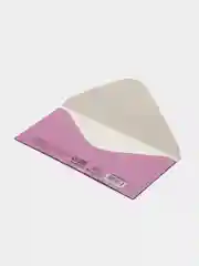Бордовый конверт для денег