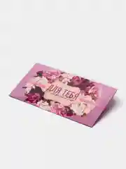 Бордовый конверт для денег