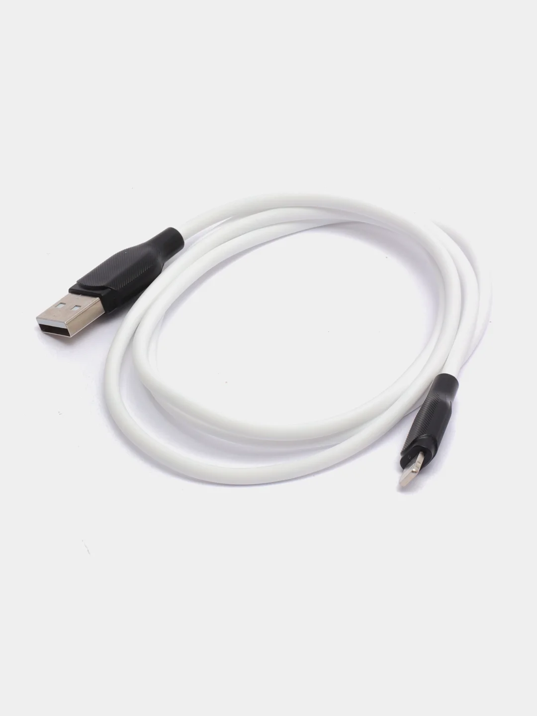 Белый кабель USB Borofone BX42 Type-C 3A / Lightning 2.4A / Micro 2.4A