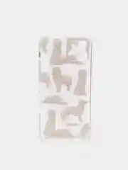 Белый чехол для iPhone 13, 13 Pro, 12, 11, XR, силикон с картинкой / рисунком