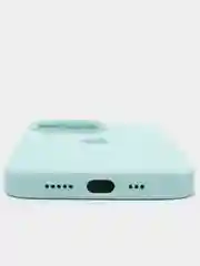 Мятный чехол силиконовы на iPhone 13 Pro