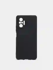 Угольный чехол Xiaomi Redmi Note 10 Pro, Сяоми Редми Нот 10 Про, силиконовый цветной матовый