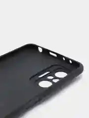 Угольный чехол Xiaomi Redmi Note 10 Pro, Сяоми Редми Нот 10 Про, силиконовый цветной матовый