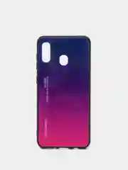 Темно-синий чехол Samsung A01, A10, A20S, A20/A30, A40, A50, A51, A70, A71, A7 2018, A8 2018 градиент