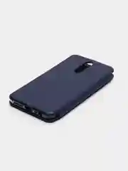 Синий чехол книжка на Xiaomi Redmi 8, Сяоми Редми 8