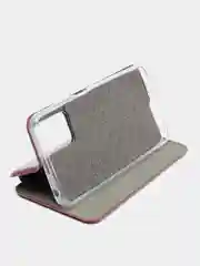 Багровый чехол-книжка Xiaomi Redmi 10 (Сяоми Редми 10)