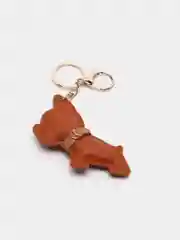 Медный стильный брелок "Собака"