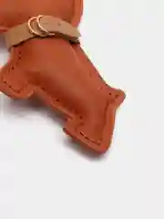 Медный стильный брелок "Собака"