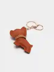 Медный стильный брелок "Собака"
