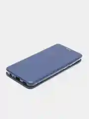 Темно-синий чехол-книжка для Samsung Galaxy A03 Core