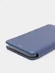 Темно-синий чехол-книжка для Samsung Galaxy A03 Core