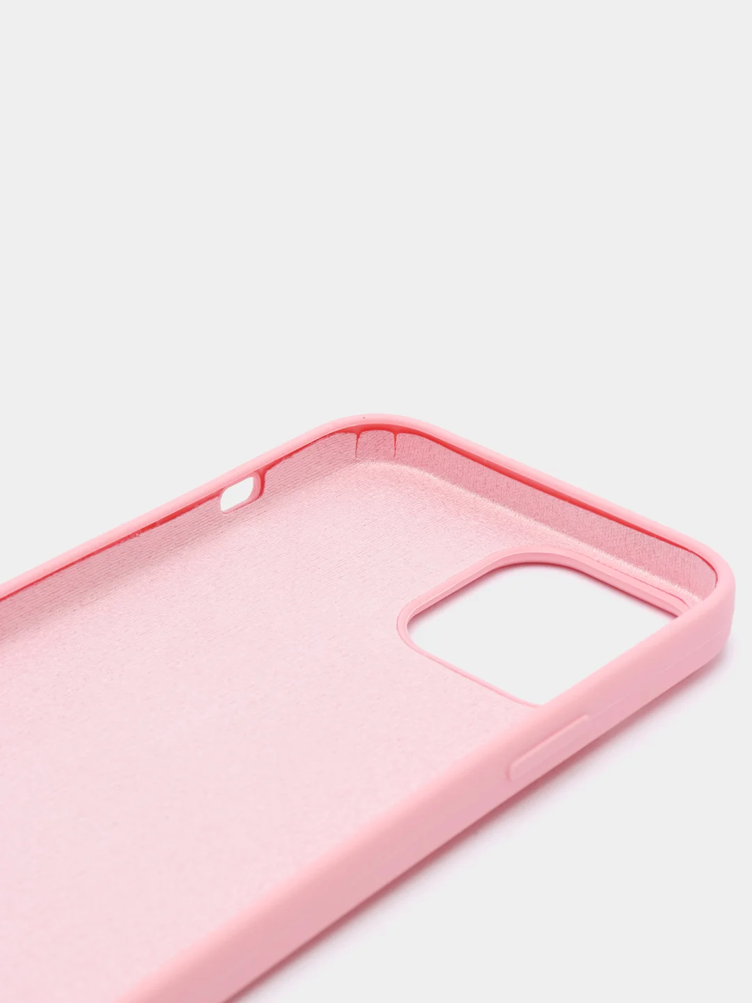 Розовый чехол Silicone Case для iPhone 13 / 14, Pro, Pro Max с закрытым низом