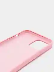 Розовый чехол Silicone Case для iPhone 13 / 14, Pro, Pro Max с закрытым низом
