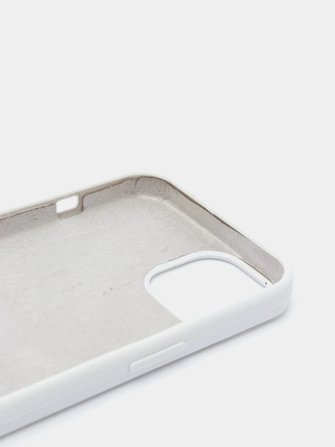 Белый чехол Silicone-Case для iPhone 13, 13 Pro, 13 Pro Max