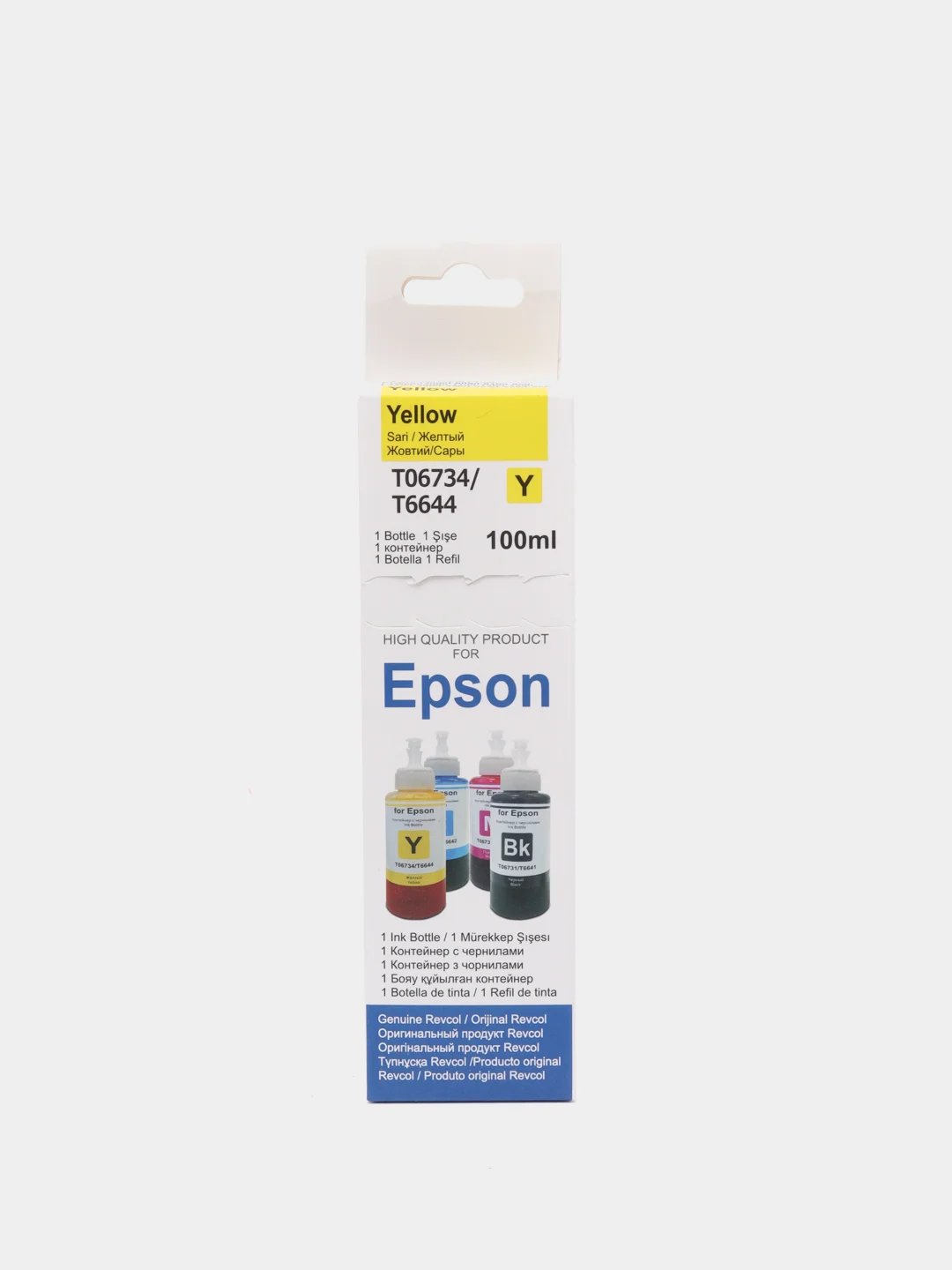 Желтый чернила для принтера Epson L-серии, 100 мл