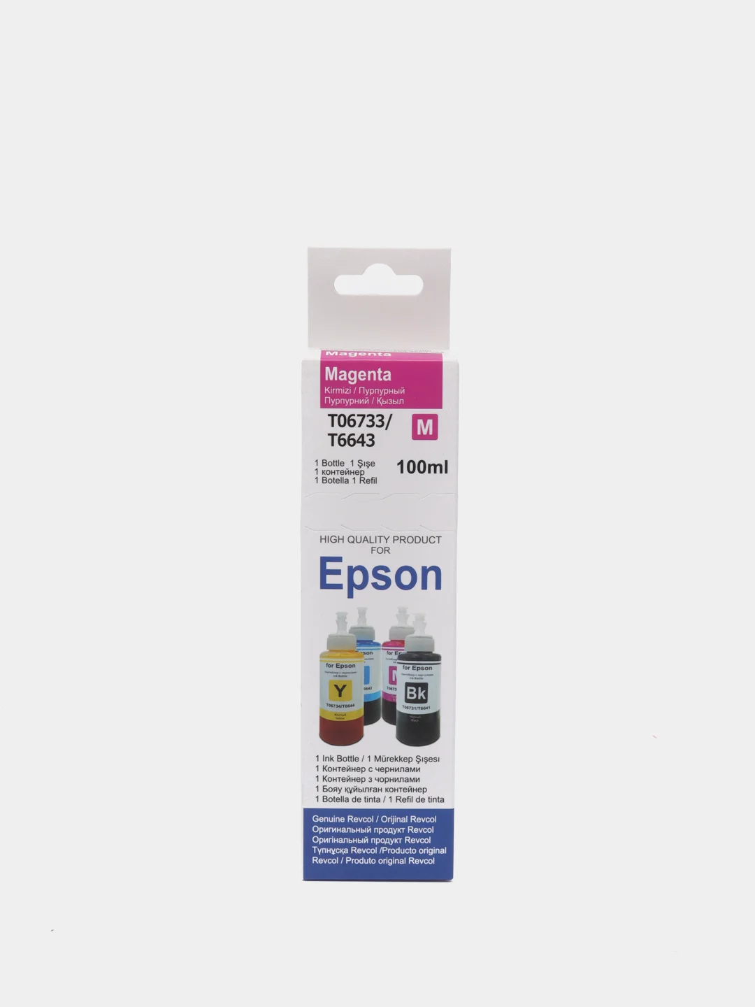 Красный чернила для принтера Epson L-серии, 100 мл