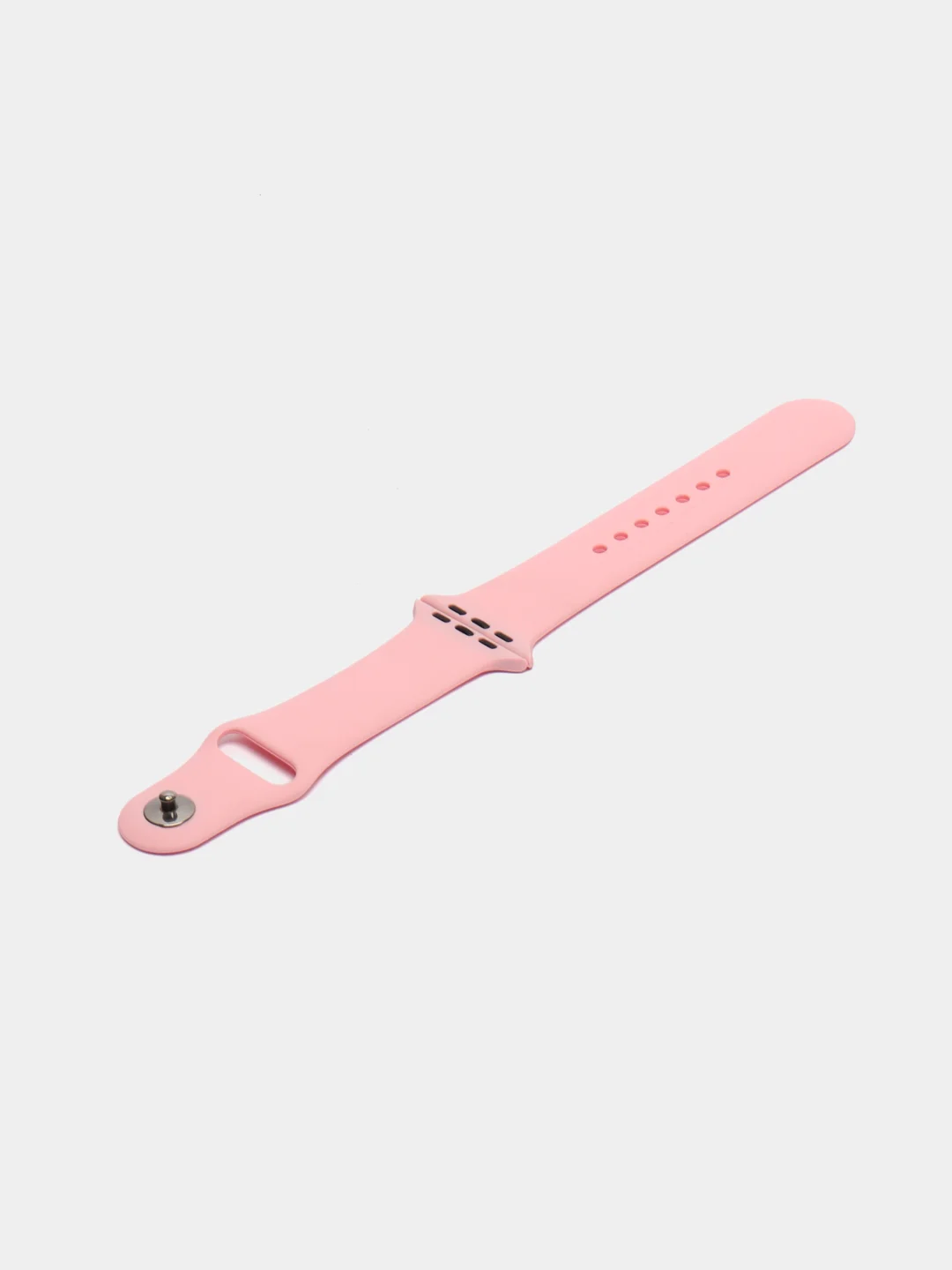 Розовый силиконовый ремешок для Apple Watch