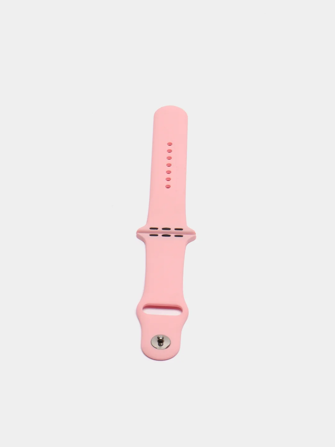 Розовый силиконовый ремешок для Apple Watch