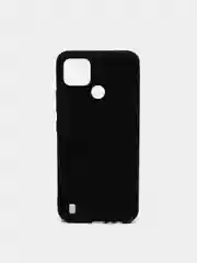 Черный чехол Realme C21Y, Realme C25Y Реалми С21У / С25У силиконовый черный матовый