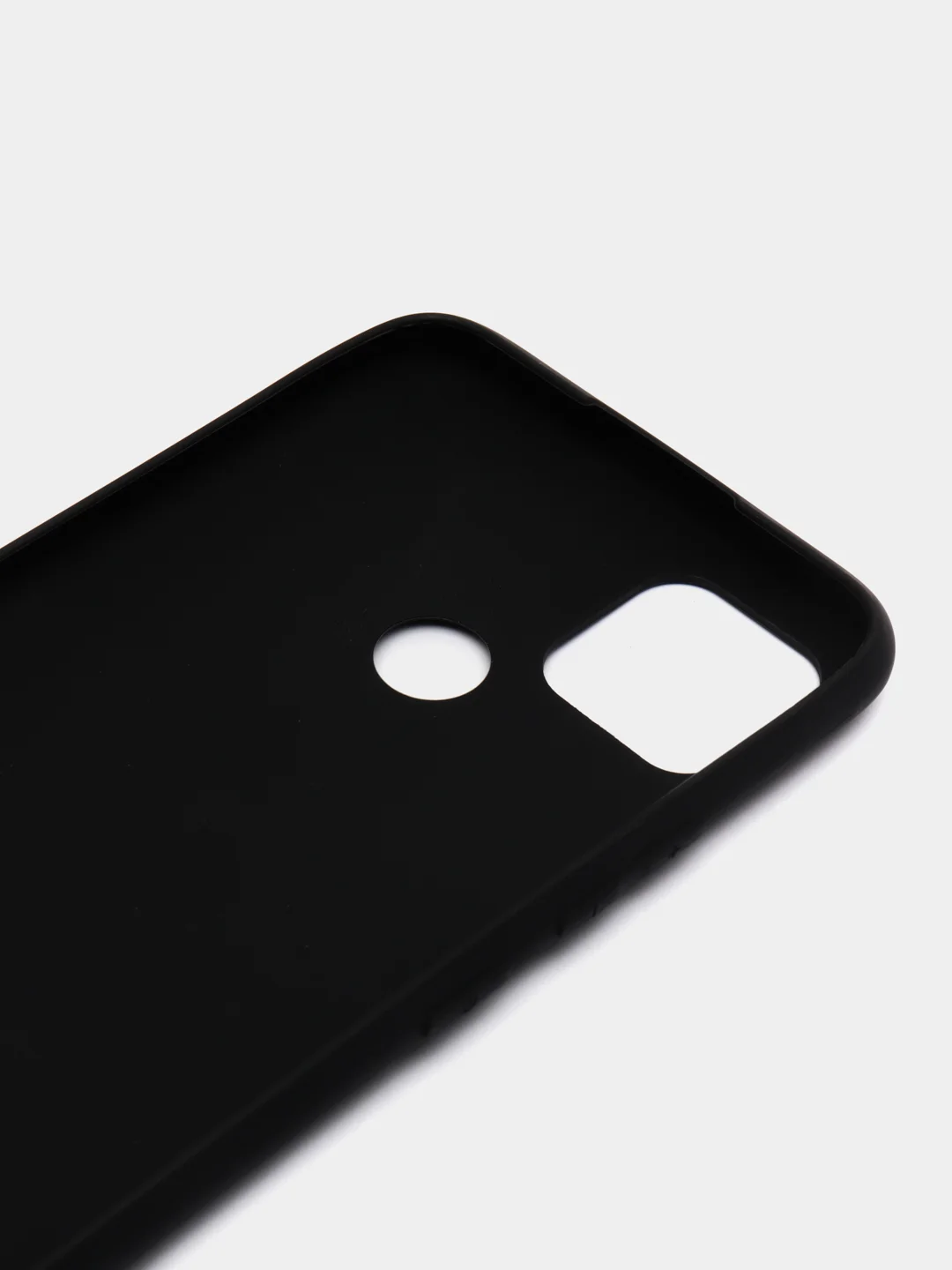 Черный чехол Realme C21Y, Realme C25Y Реалми С21У / С25У силиконовый черный матовый