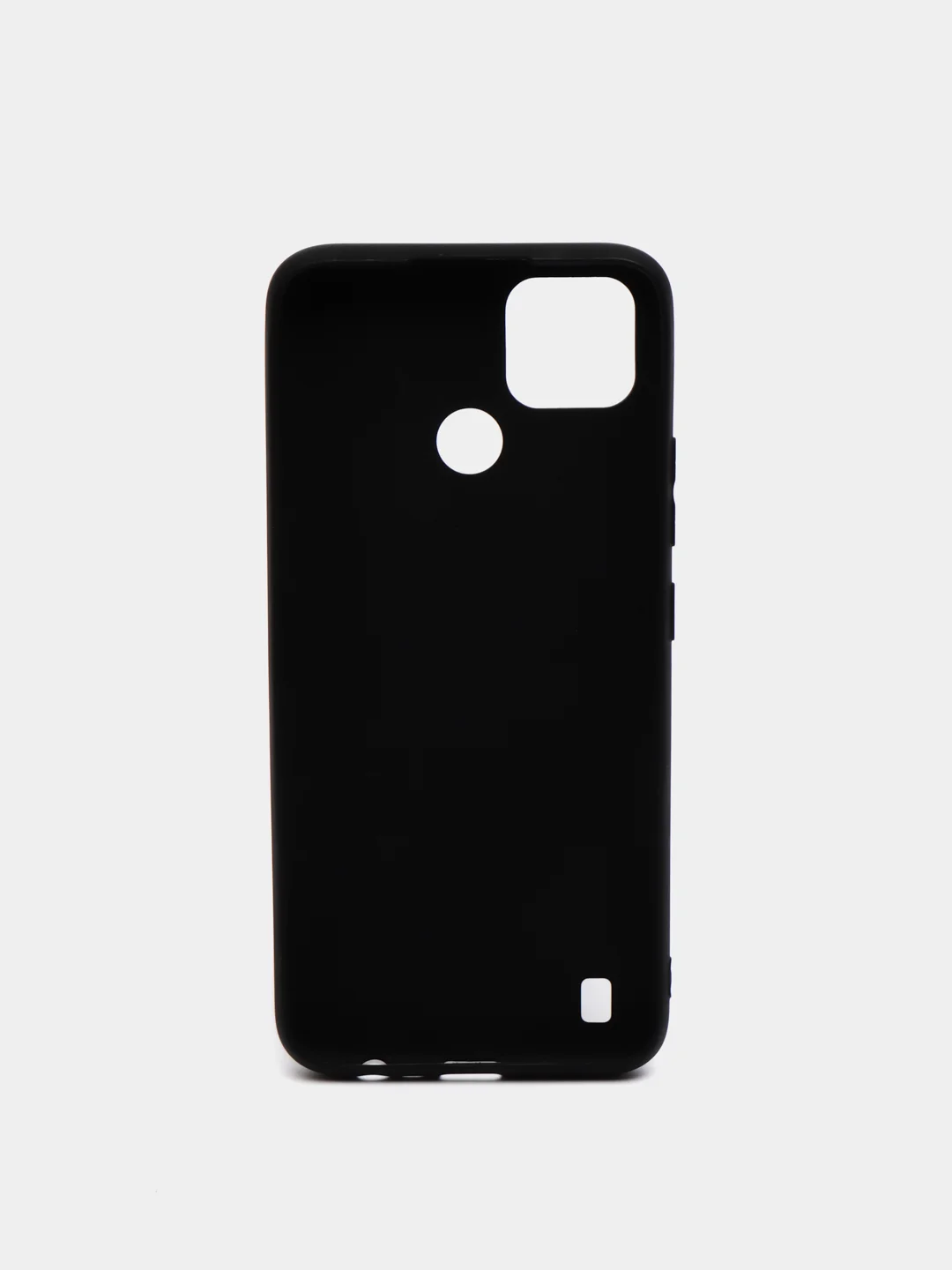 Черный чехол Realme C21Y, Realme C25Y Реалми С21У / С25У силиконовый черный матовый