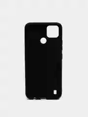 Черный чехол Realme C21Y, Realme C25Y Реалми С21У / С25У силиконовый черный матовый