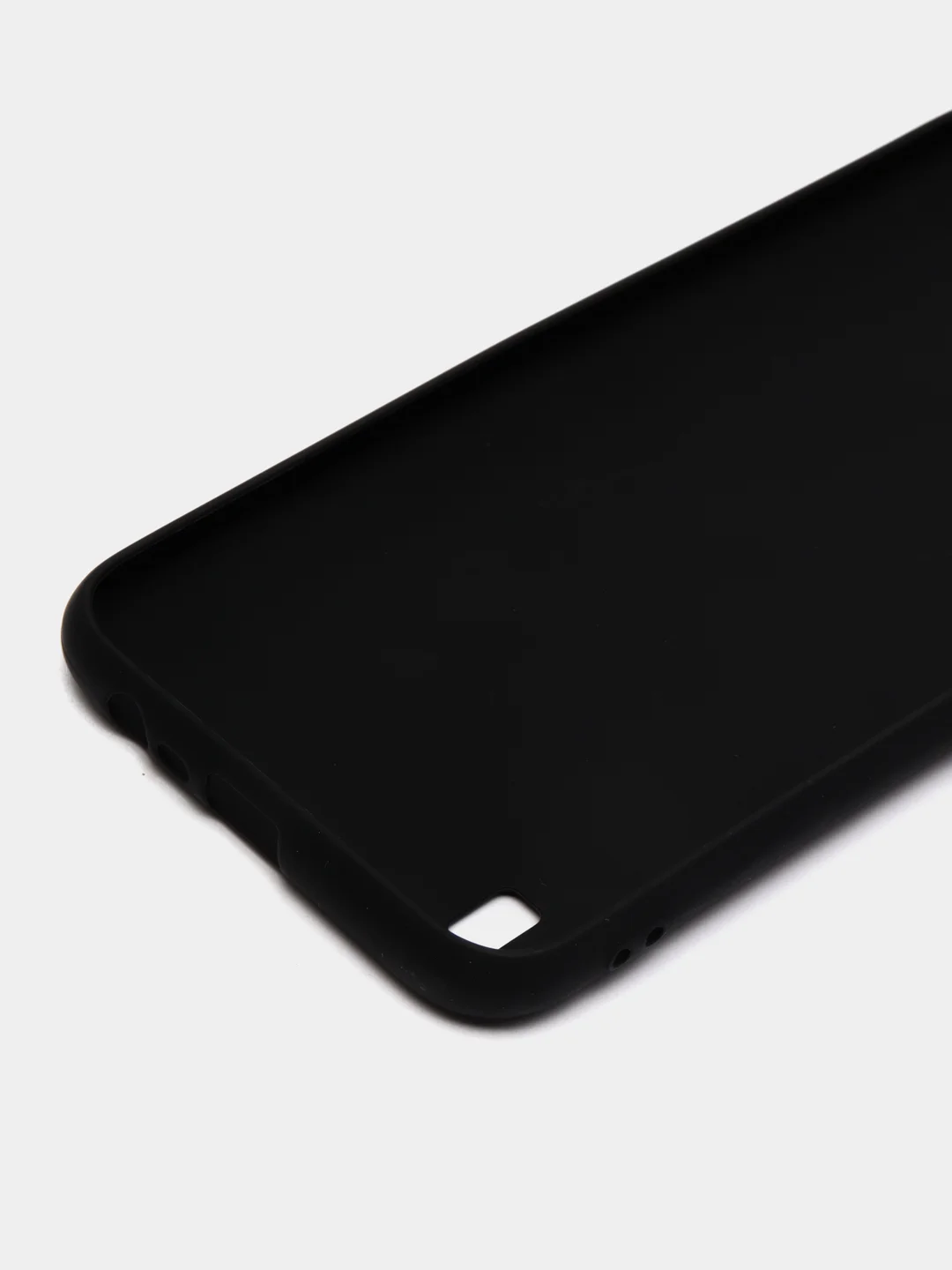 Черный чехол Realme C21Y, Realme C25Y Реалми С21У / С25У силиконовый черный матовый