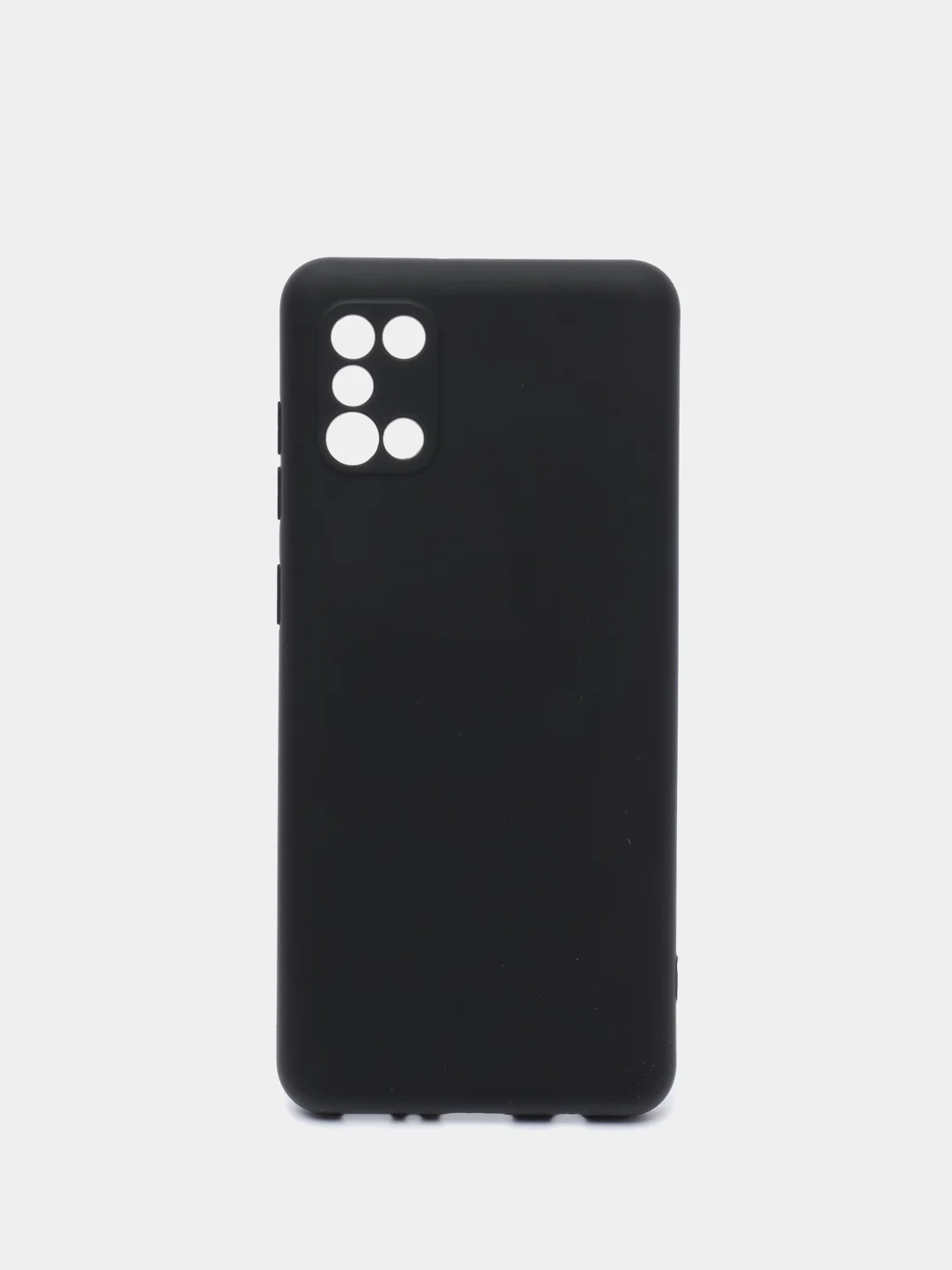 Черный чехол для Samsung A02S, A21S, A12, A50, A01core, A10, A52, M31S, A11/M11, A41, A32 бархат