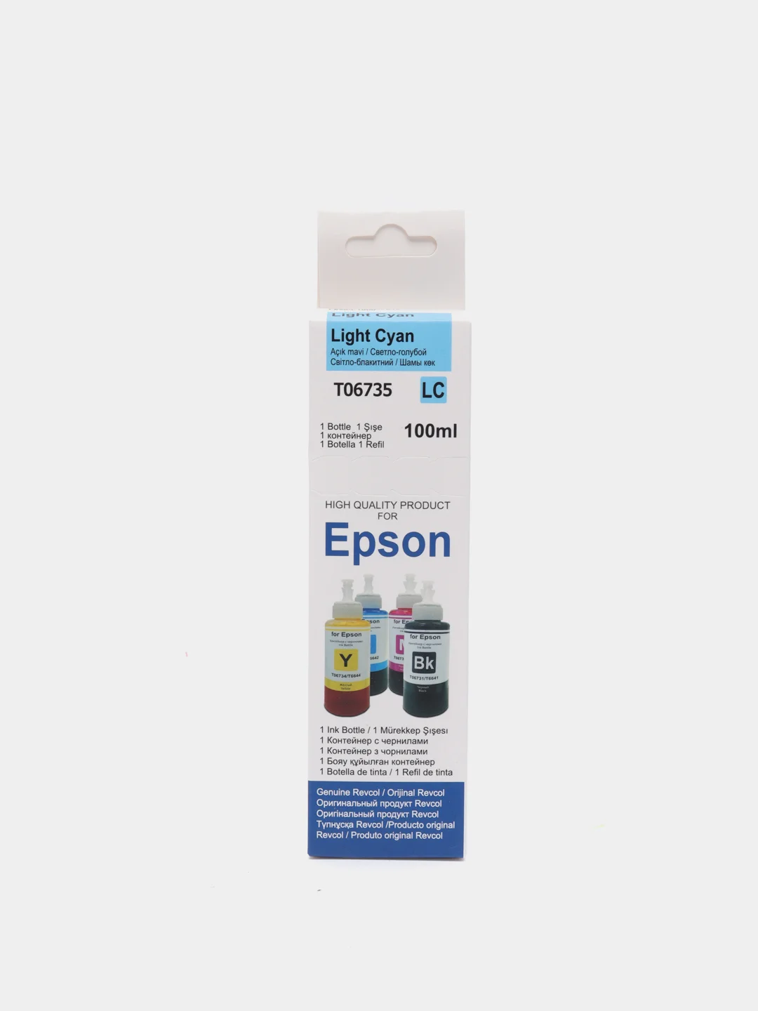 Голубой чернила для принтера Epson L-серии, 100 мл