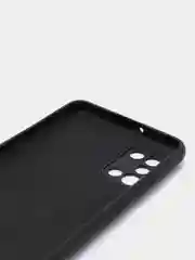 Черный чехол для Samsung A02S, A21S, A12, A50, A01core, A10, A52, M31S, A11/M11, A41, A32 бархат