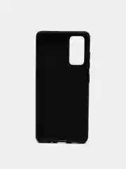 Угольный чехол Samsung Galaxy S20 FE / S20FE, Самсунг Галакси С20 ФЕ / С20ФЕ, черный, силиконовый