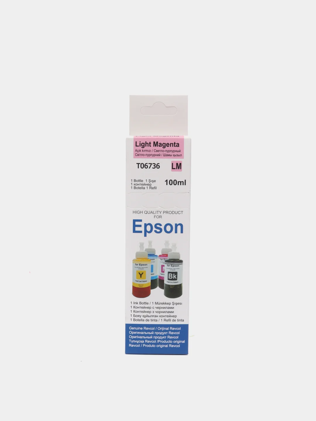 Розовый чернила для принтера Epson L-серии, 100 мл