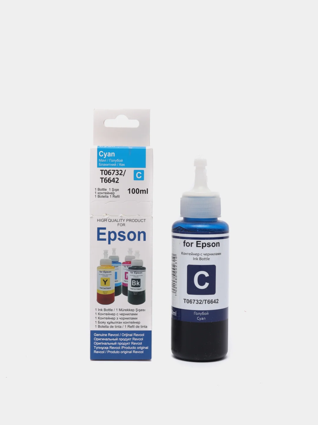 Синий чернила для принтера Epson L-серии, 100 мл