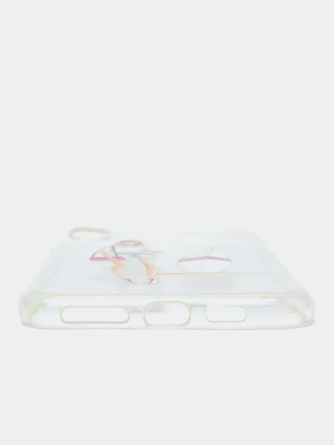 Бирюзовый чехол для Apple iPhone 6/6s / 6 Plus/6s Plus / 7/8 / 7 Plus/8 Plus / 11 / 11 PRO / 11 PRO MAX / XS Max / XR / X/XS  прозрачный силиконовый Девушки