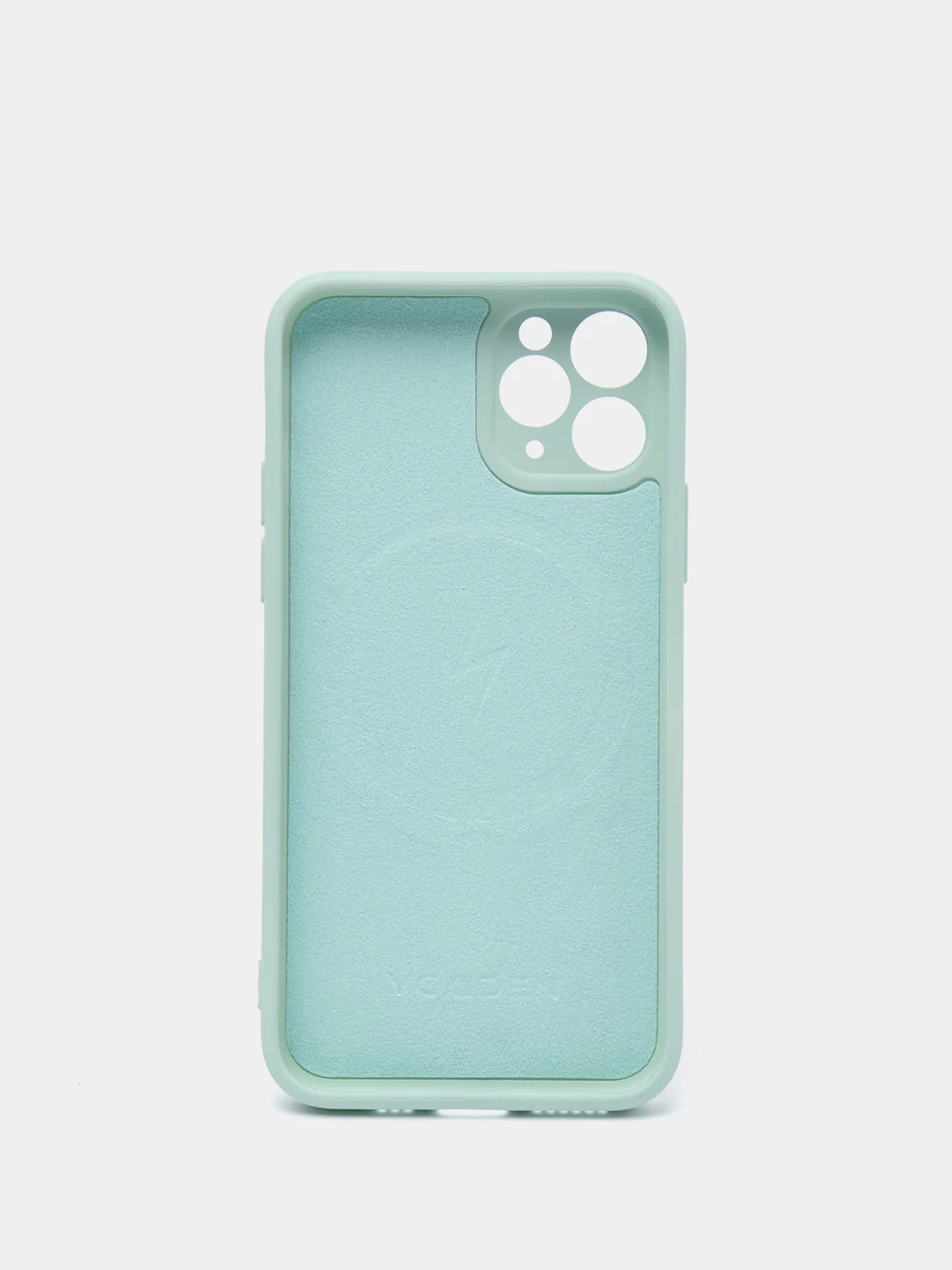 Мятный чехол Soft Touch silicone case с магнитом MagSafe для iPhone 11, 11Pro, 11Pro Max