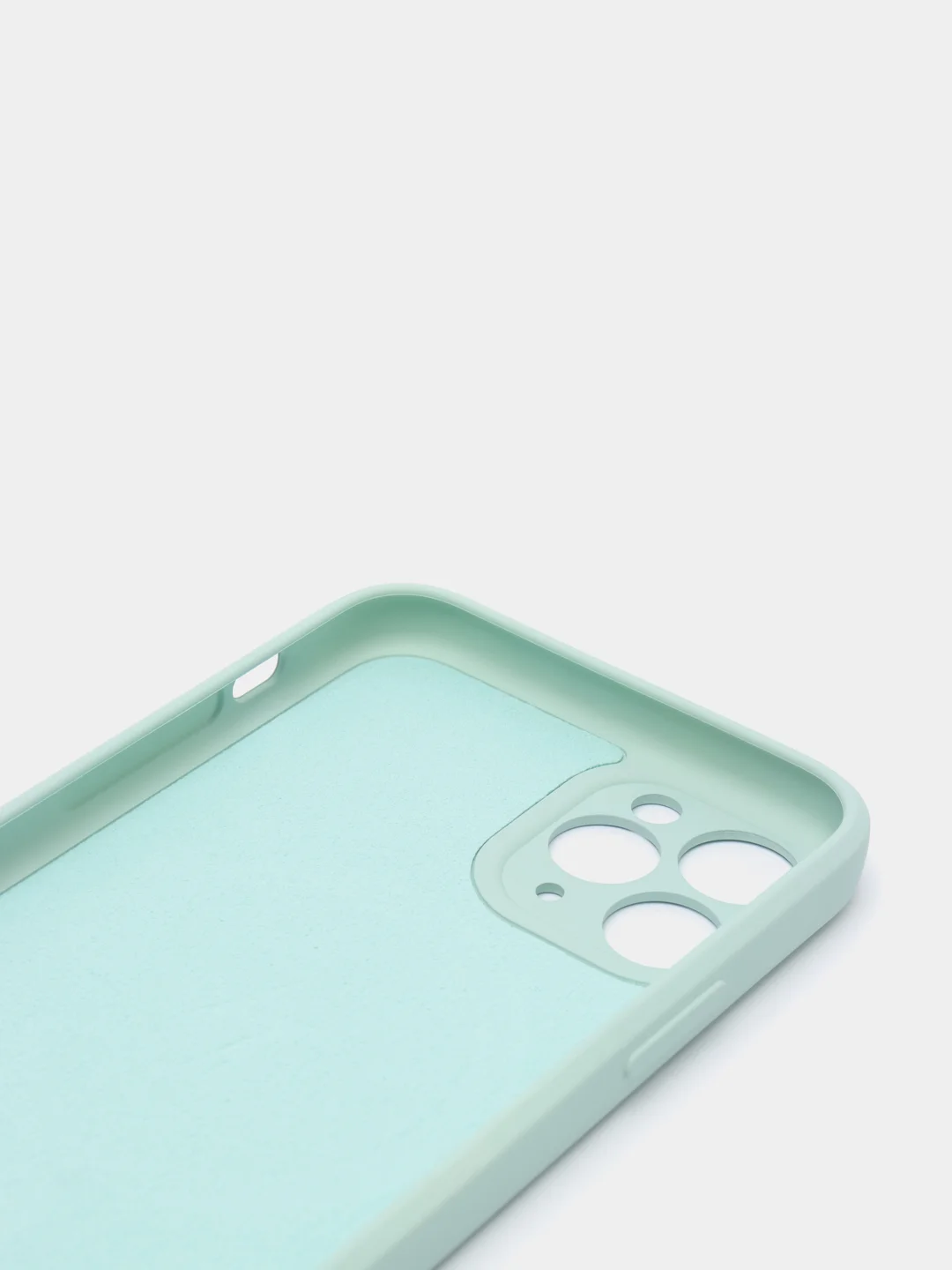 Мятный чехол Soft Touch silicone case с магнитом MagSafe для iPhone 11, 11Pro, 11Pro Max