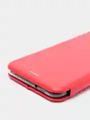 Красный чехол-книжка Huawei Honor 8X, Хуавей Хонор 8Х