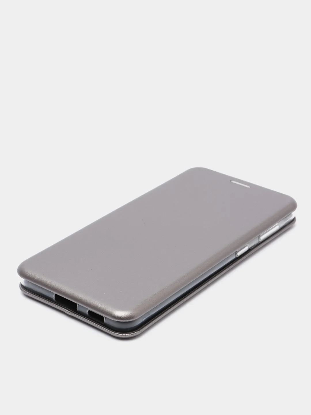 Серебряный чехол-книжка для Samsung Galaxy S21+
