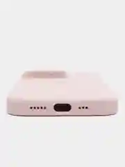 Пудровый чехол силиконовы на iPhone 13 Pro
