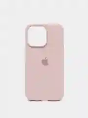 Пудровый чехол силиконовы на iPhone 13 Pro