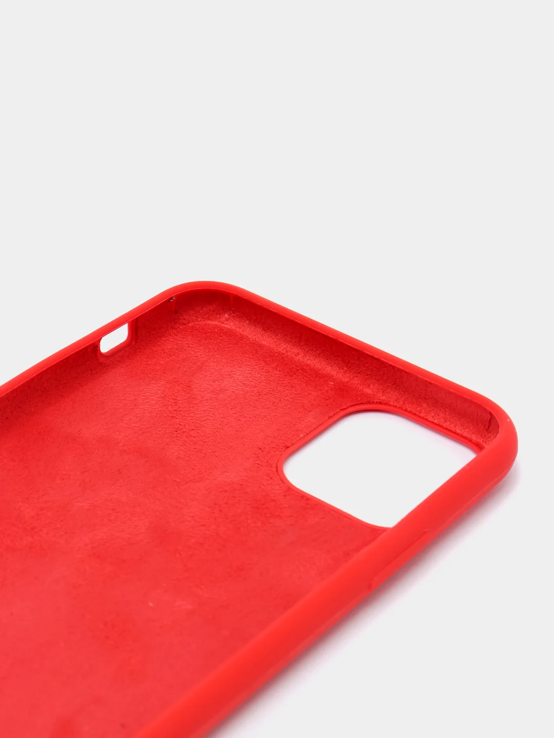 Красный чехол iPhone 11, 11 Pro, 11 Pro Max, 20 цветов, силиконовый Silicone case