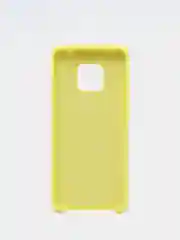 Желтый чехол силиконовый Silicone Cover Case для Huawei Mate 10, 10 Pro, 20, 20 Pro