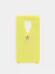 Желтый чехол силиконовый Silicone Cover Case для Huawei Mate 10, 10 Pro, 20, 20 Pro