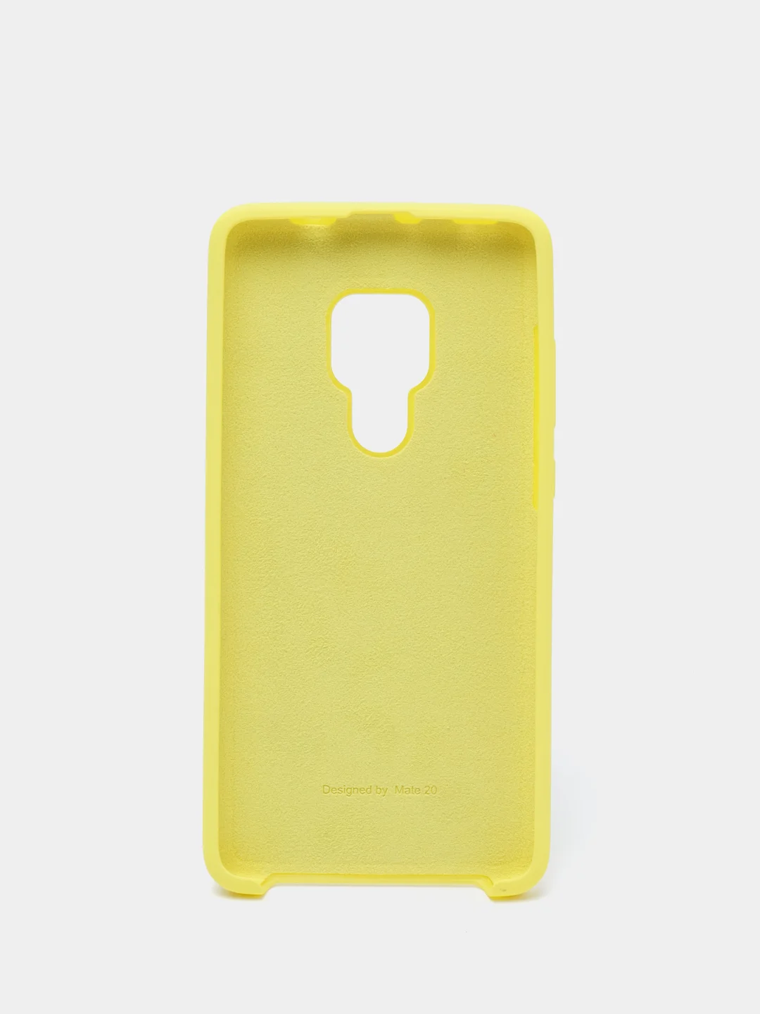 Желтый чехол силиконовый Silicone Cover Case для Huawei Mate 10, 10 Pro, 20, 20 Pro