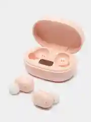 Розовый беспроводные наушники
