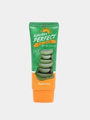 Солнцезащитный крем  для лица с алое Farm Stay Aloe vera Perfect Sun Cream SPF 50+