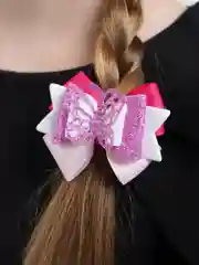 Конфетный бантики для волос, 2 штуки